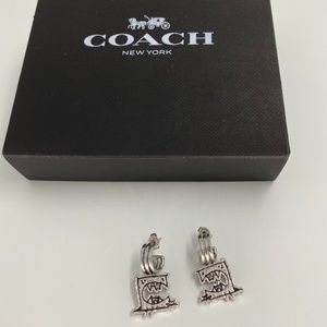 Coach Triple Hoop Earrings By Guang Yu